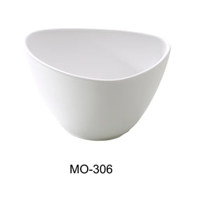 Yanco Moderne 5 1/2" X 4" X 3" Triangle Bowl 16 Oz