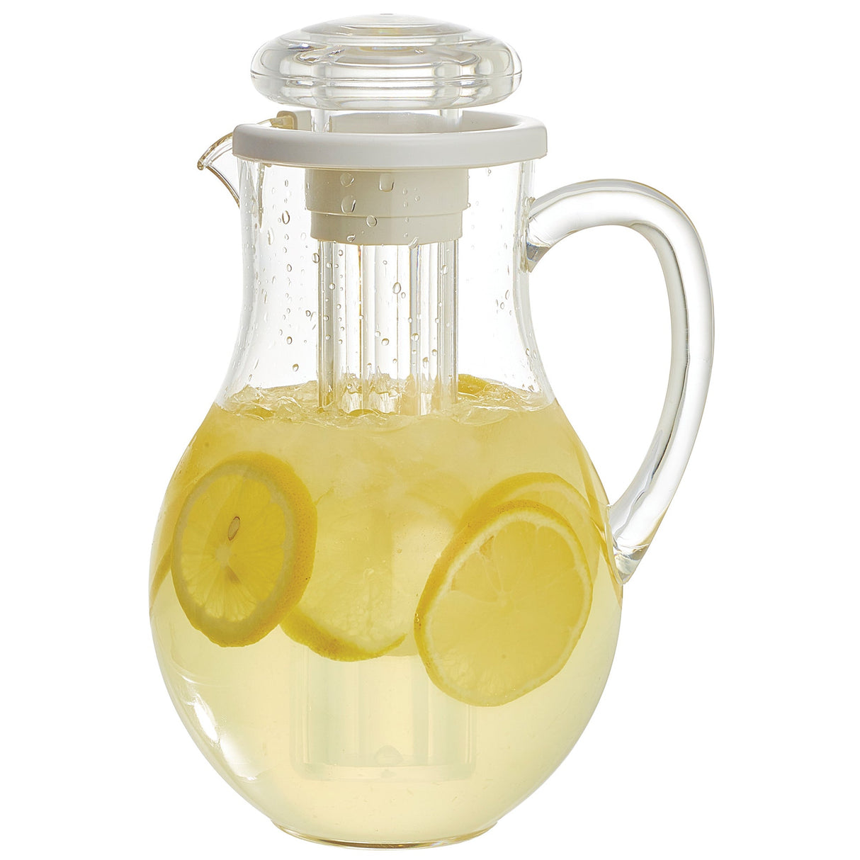 64 oz Water Pitcher with Ice Tube Core