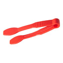 Durable 6" Polycarbonate Flat Tongs - Ideal for Commercial Foodservice