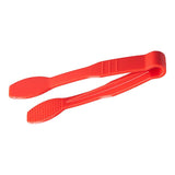 Durable 6" Polycarbonate Flat Tongs - Ideal for Commercial Foodservice