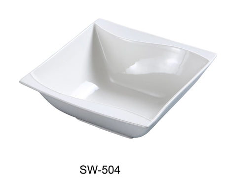 Yanco Sea Wave 4" Dessert Bowl 5 Oz