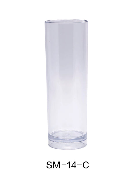 Yanco Stemware 14 Oz Collins 2 1/2" X 7"