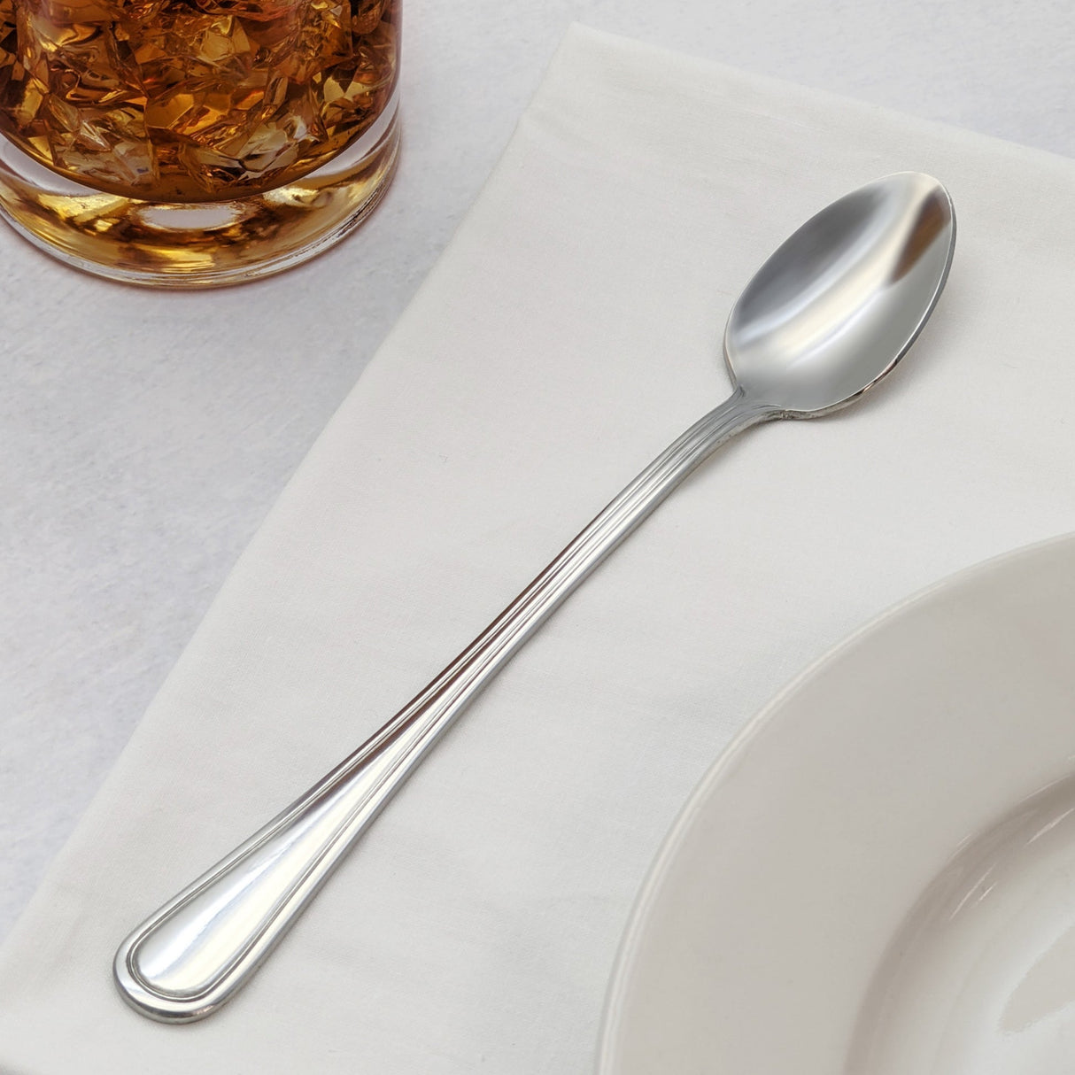 Continental Iced Tea Spoon, 18/0 Extra Heavyweight