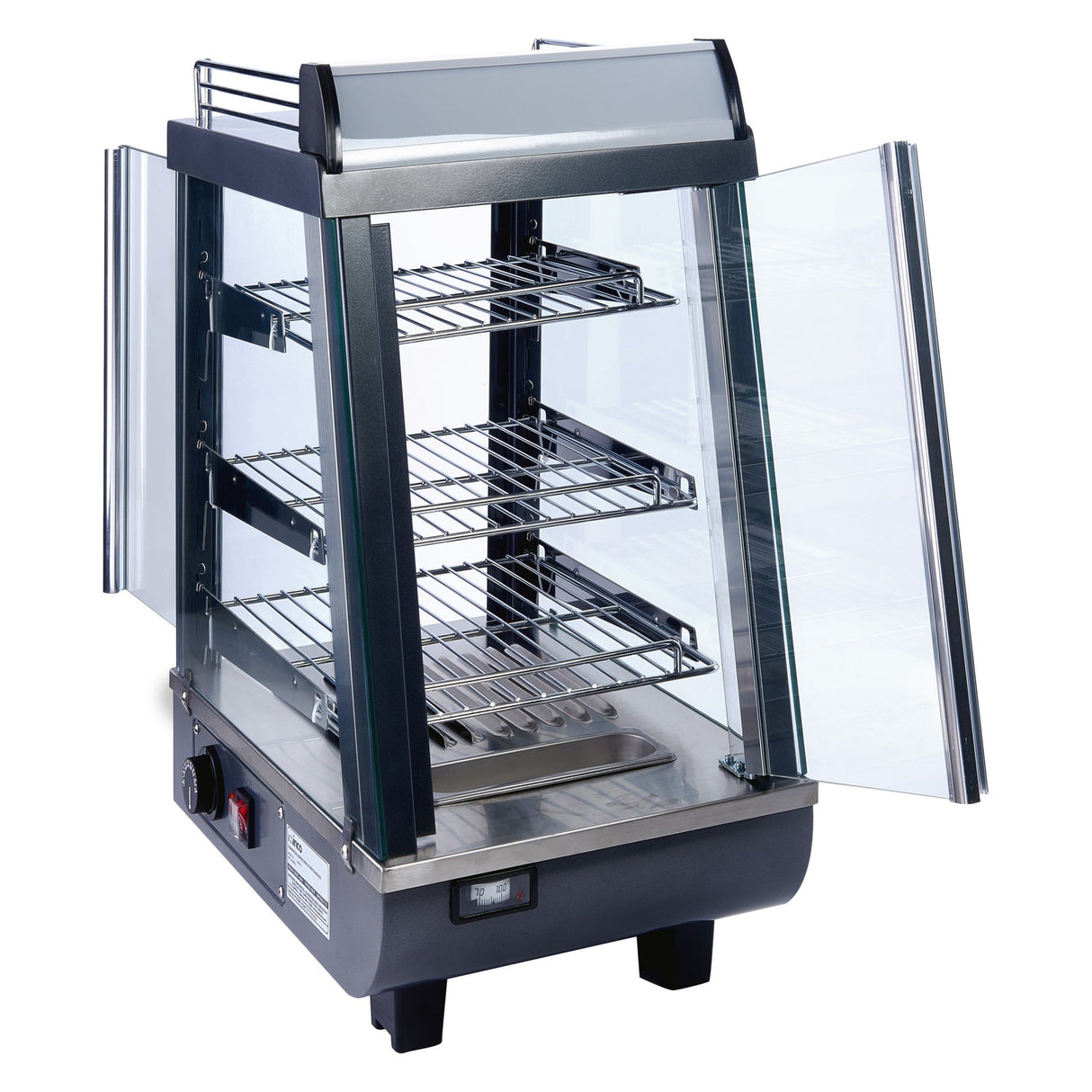 Heated Display Merchandiser, 13-1/2"L x 19"W x 26"H