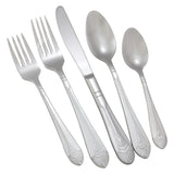 Peacock Salad Fork, 18/8 Extra Heavyweight