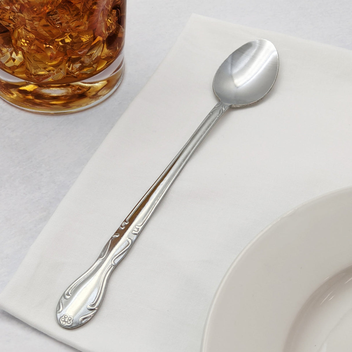 Elegance Iced Tea Spoon, 18/0 Heavyweight