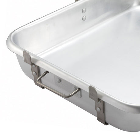 Heavy-Duty Double Roaster with Straps, Lugs & Handles
