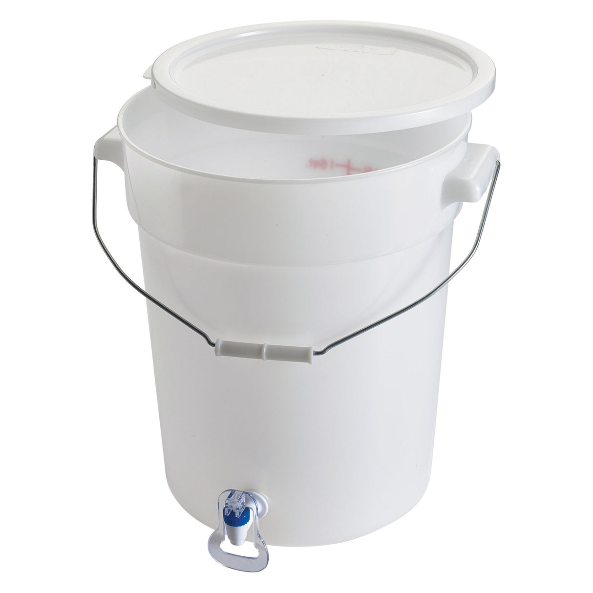 White Beverage Dispenser