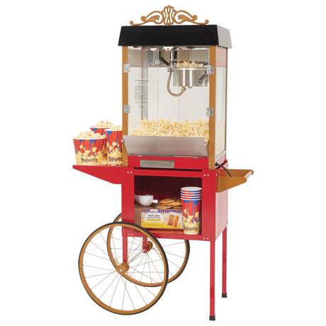 BenchmarkUSA "Street Vendor" Popcorn Machine Cart