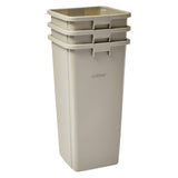 Tall Square Trash Can