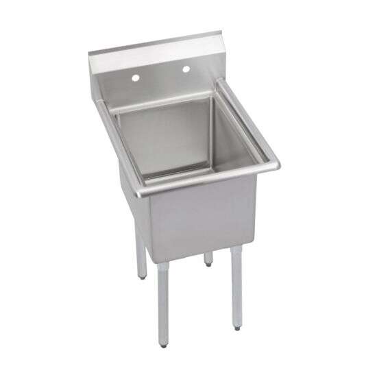 L&J 12x16-inch Stainless Steel 1-Compartment Sink