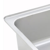 Spillage Pan, Full-Size, Upright Standing Edge