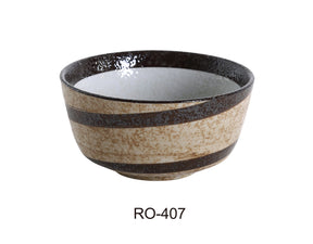 Yanco Rockeye 6 1/2" X 3 1/2" Bowl  32 Oz