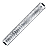 Grater with Soft Grip Handle &amp; Anti-Slip Feet, Half Zester/Half Fine Blades