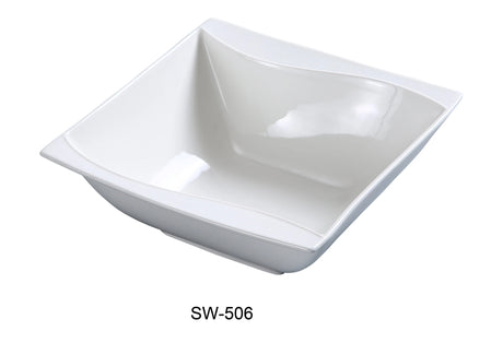 Yanco Sea Wave 5 1/4" Salad Bowl 15 Oz
