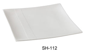 Yanco Shanghai 12" Square Plate