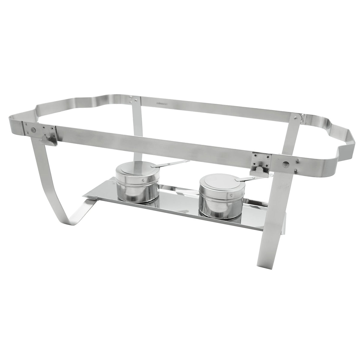 8 Quart Full-Size Folding Stand Chafer, Stainless Steel
