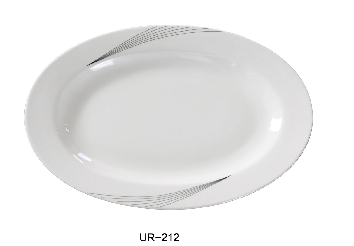 Yanco Urban Line 11 3/4" X 8 1/2" Platter