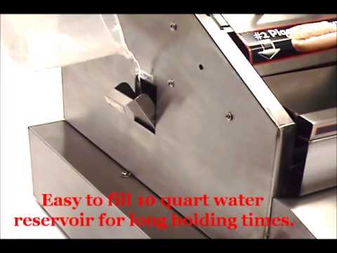 BenchmarkUSA "Dog House" Hot Dog Cooker & Dispenser