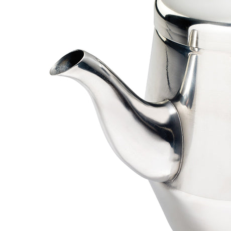 Gooseneck Teapot, Stainless Steel