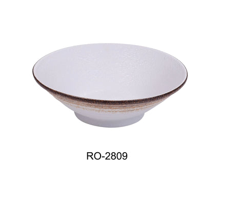 Yanco Rockeye - 2  9" X 2 3//4" Ramen Bowl 27 Oz