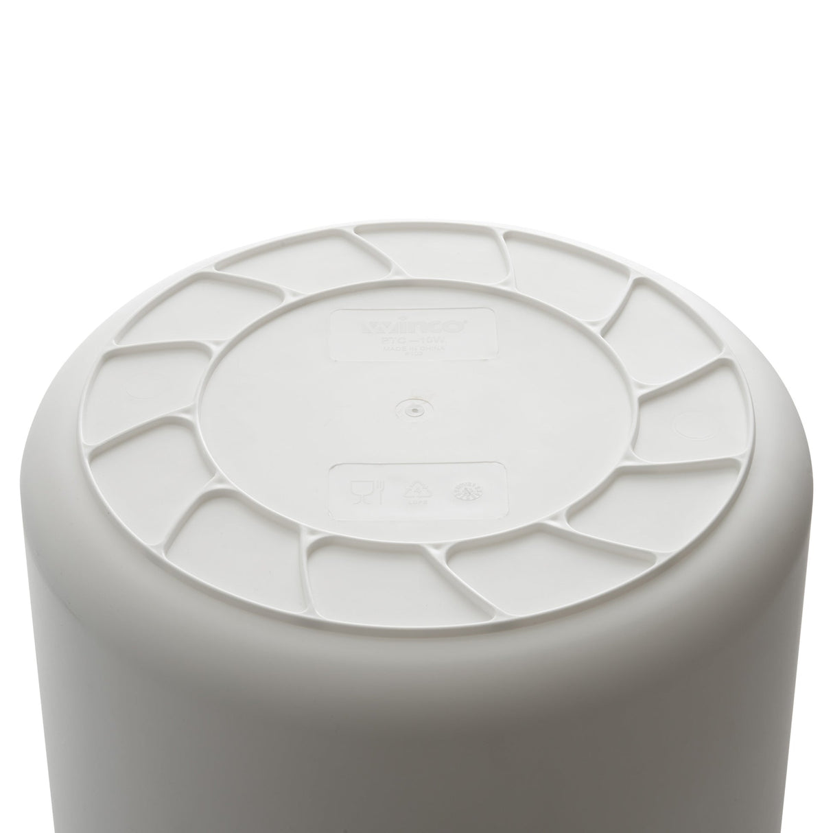 Heavy-Duty Round Trash Can