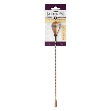 After5 Bar Spoon, Antique Copper