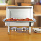 Newburg 8 Quart Full-Size Chafer, Stainless Steel