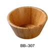 Yanco Wood & Bamboo 7 1/2" X 3 1/2" Salad Bowl 45 Oz