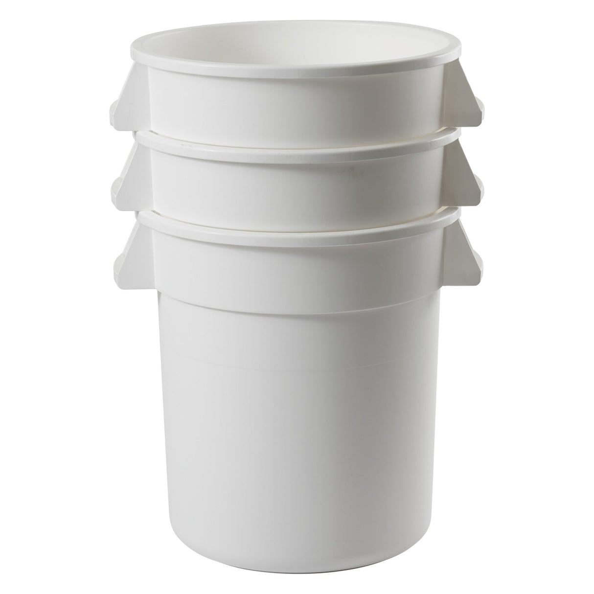 Heavy-Duty Round Trash Can