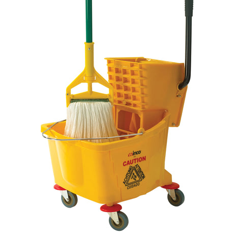 57" Mop Handle, Side Release, Plastic