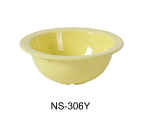 Yanco Nessico 5 3/4" Grapefruit Bowl 13 Oz Yellow