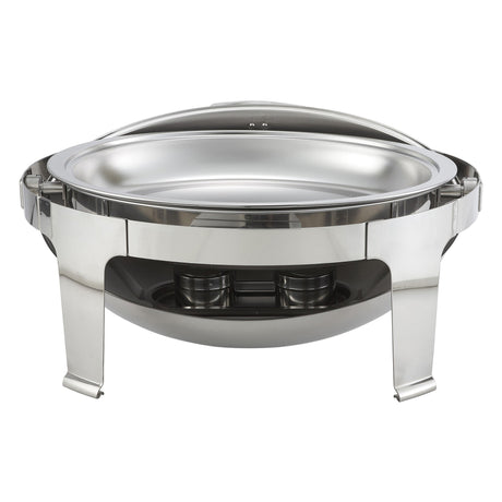 Madison Collection 8 Quart Oval Roll-Top Chafer, Heavyweight