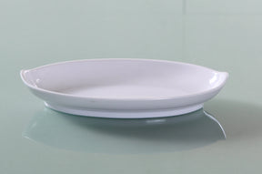 Yanco Venice 9 1/2" X 5 1/2" Oval Deep Plate 12 Oz