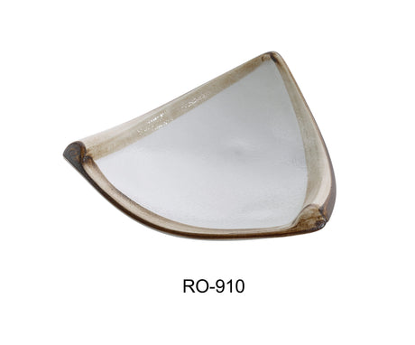 Yanco Rockeye 10" Deep Triangle Plate 10 Oz