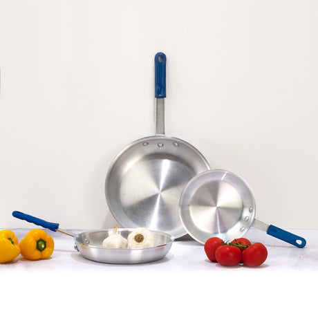 Aluminum Fry Pan, Gladiator, Natural Finish