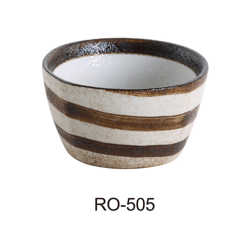 Yanco Rockeye 4 1/2" X 2 1/2" Onion Soup Crock 12 Oz