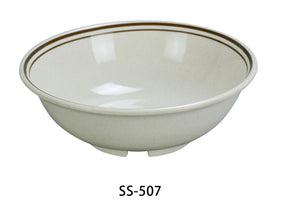 Yanco Sesame 7 1/2" Rim Soup Bowl 2 1/2" Deep - 32 Oz 