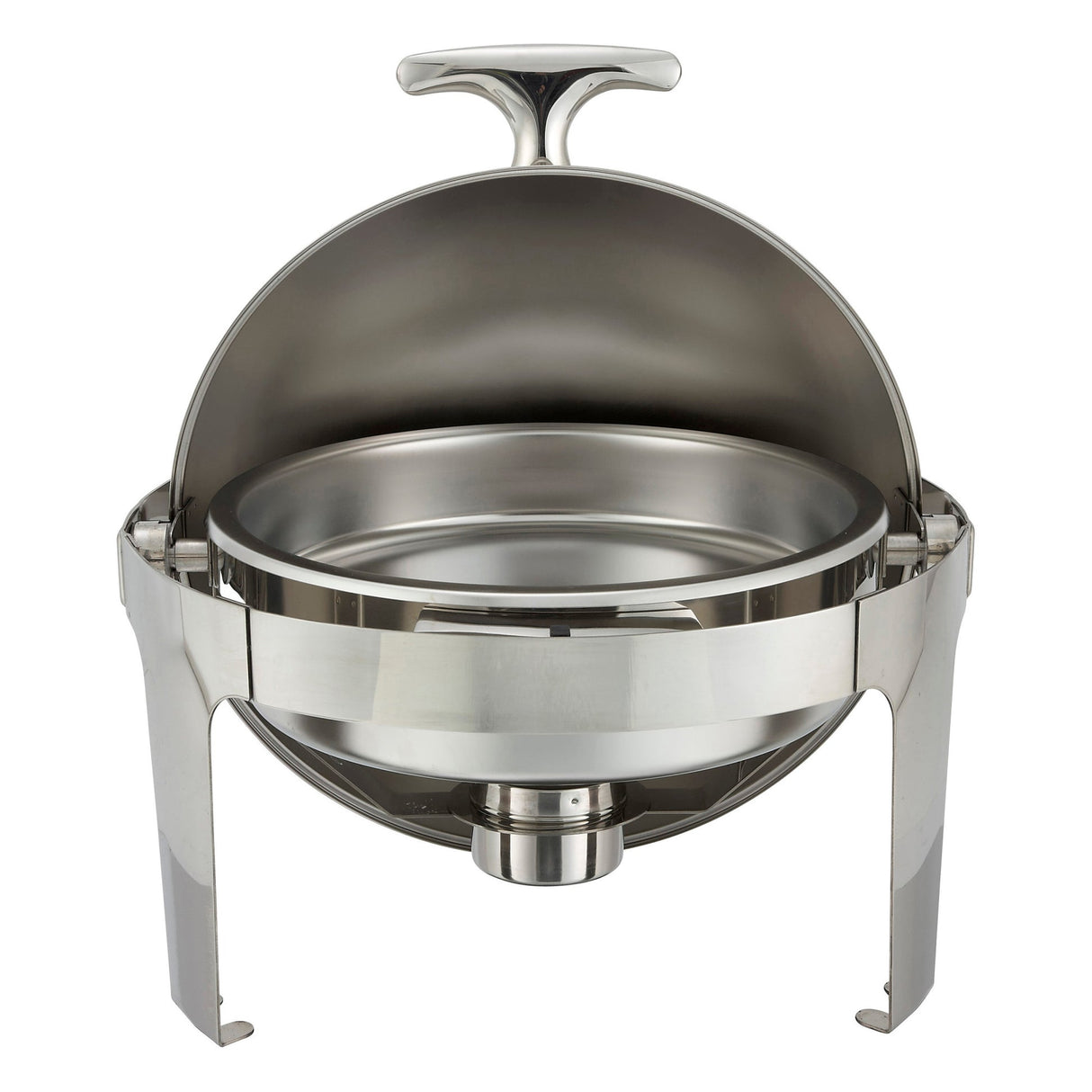 Madison Collection 6 Quart Round Roll-Top Chafer, Heavyweight